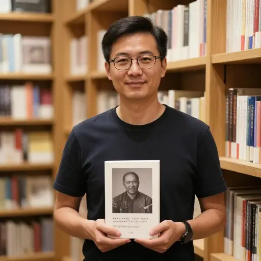 他最新写的书获得了好评。