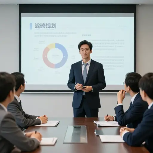 他被任命为负责战略规划的执行官。