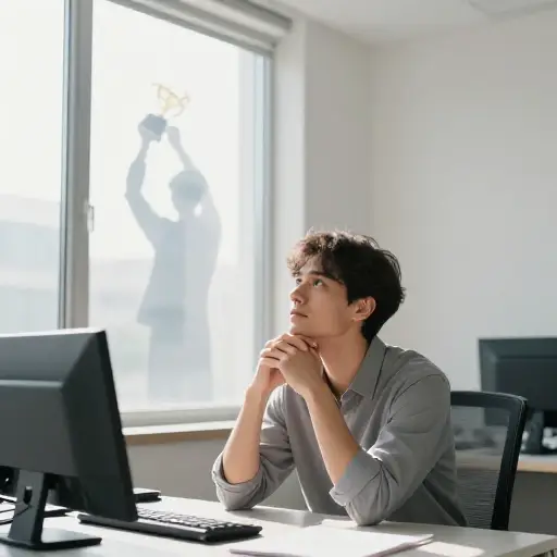 你能想象他获奖的样子吗？