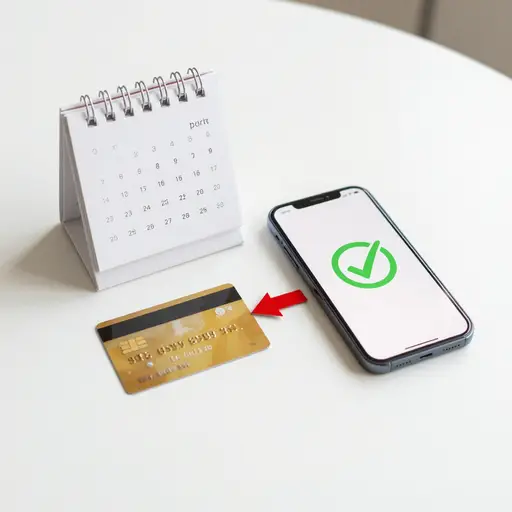 你可以设置自动付款，每月从你的账户中扣款。