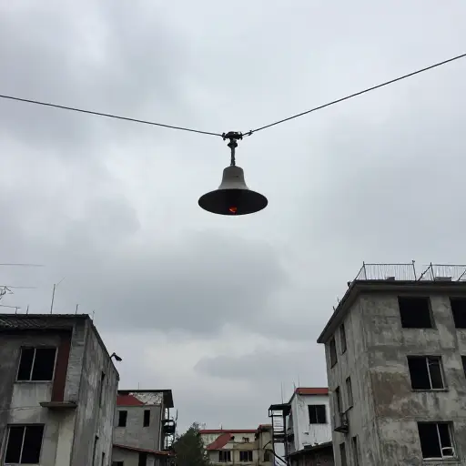 空袭警报器是即将到来的危险发出的令人不寒而栗的警告。