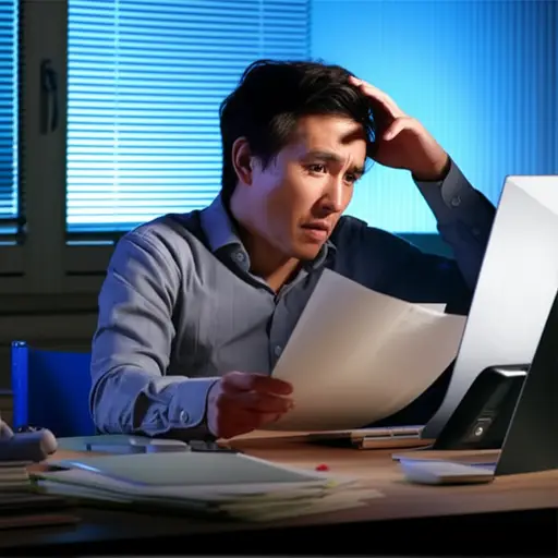 他匆忙中忽略了邮件里的关键信息。