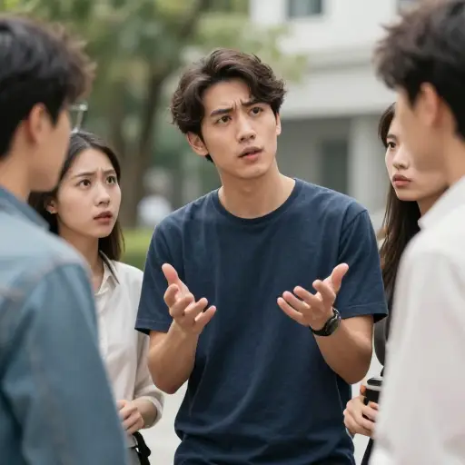 我们在想发生了什么事。