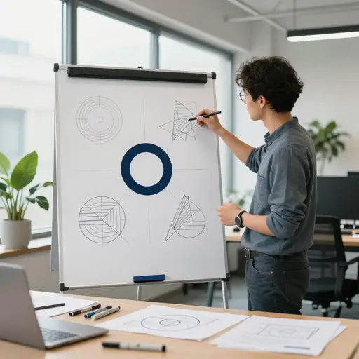 该公司重新设计了其企业标志。