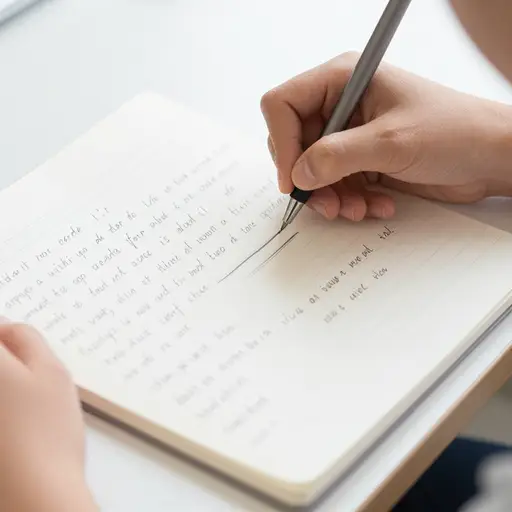 她使用破折号在句子中间添加强调——就像这样。