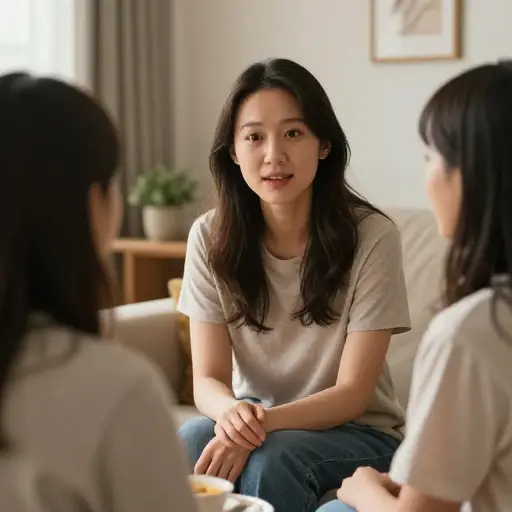 她没有提到她的女儿。