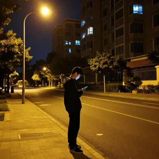 如果我午夜之后还在外面不回家，我父母会担心。