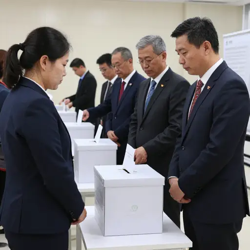 官员们将确保选举公正进行。
