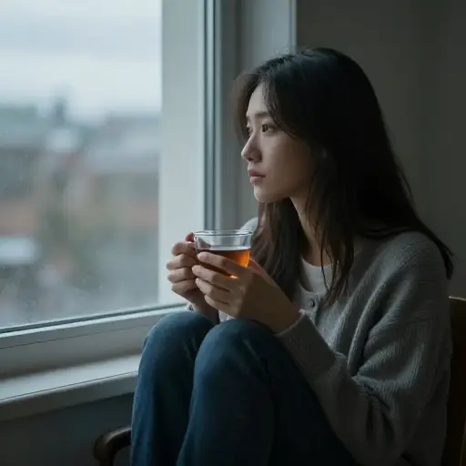 她仍在应对重病带来的心理创伤。