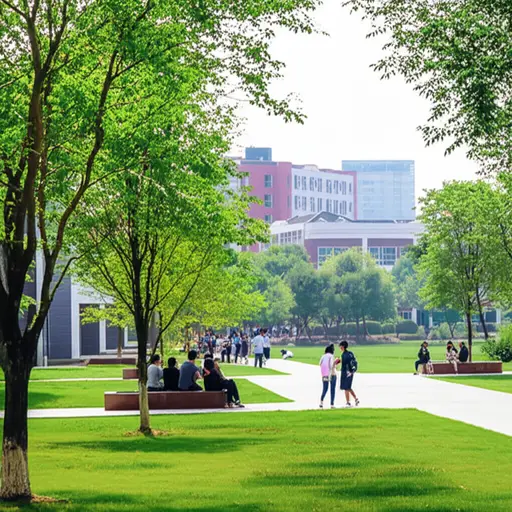 我们大学的各个院系就像一个个小村庄，师生关系非常亲密。