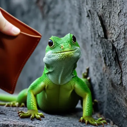 别相信他，他就是条狡猾的蜥蜴，总能得逞。