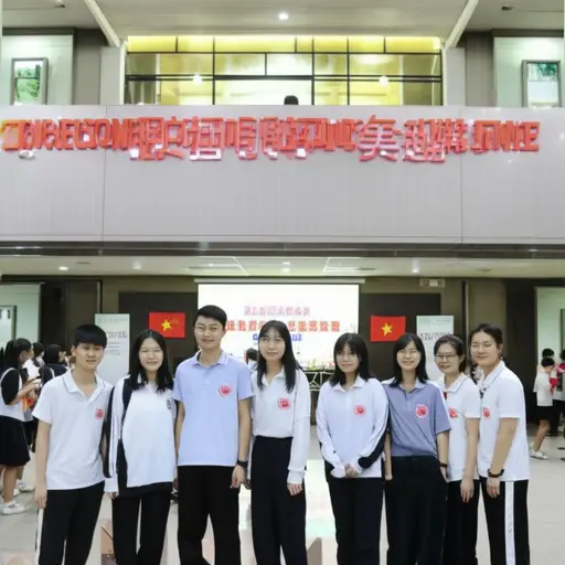 学校的迎新会是个认识新朋友的好机会。