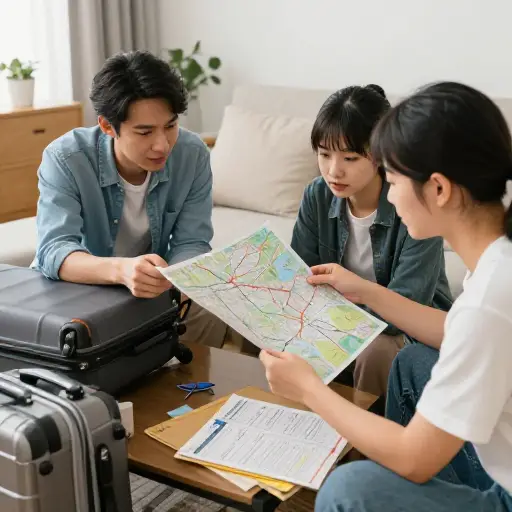 我们需要为这次旅行安排交通。