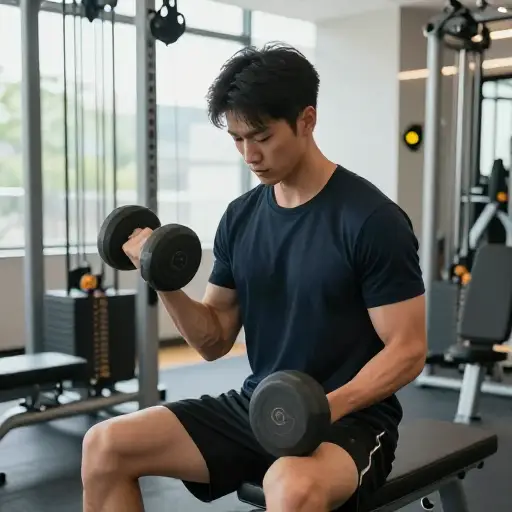 尼克每周去健身房三次。