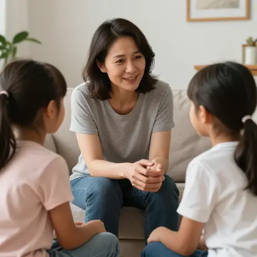 她非常善于维持家庭内部的和平。