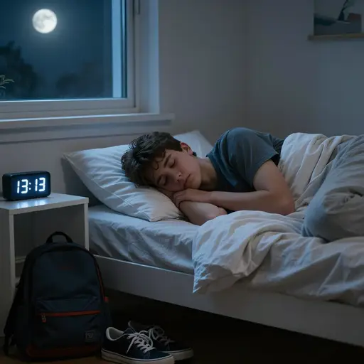 青少年的睡眠模式与成年人有很大不同。