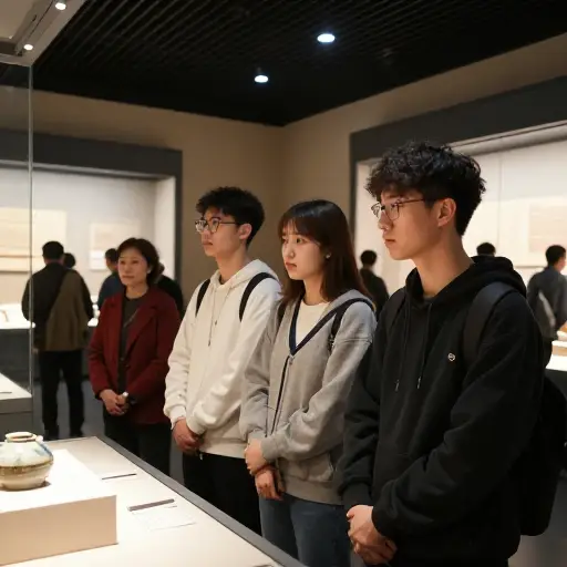 他的评论引发了一个重要问题：'博物馆是否提供了足够吸引年轻人的内容？'