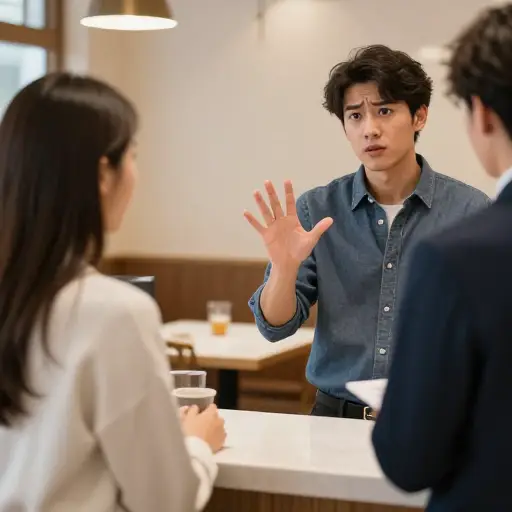 等等，如果萨拉不来，我们为什么要求一张六人桌？