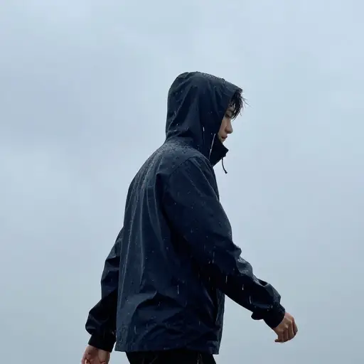 我被雨淋了。