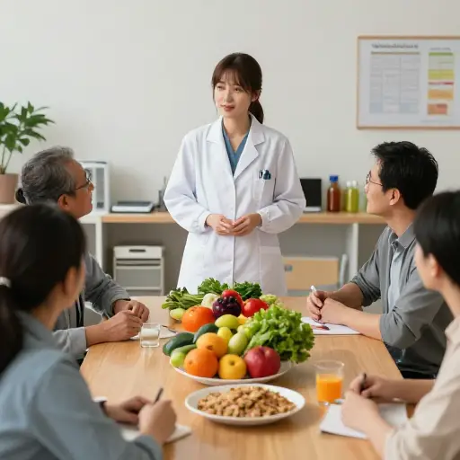 我们需要教育公众健康饮食的重要性。
