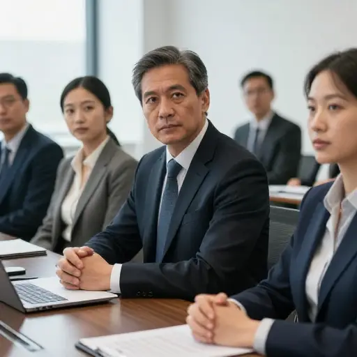 尽管他性格安静，但他在董事会中的存在感总能赢得尊敬。