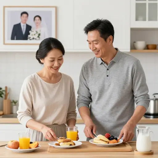 他是一个忠实的丈夫。
