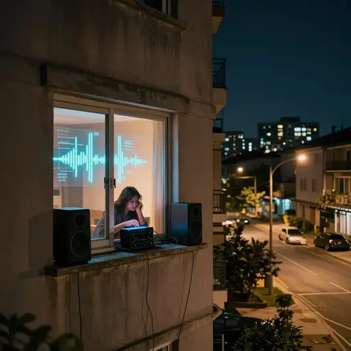 晚上10点后播放吵闹的音乐在这个城市是违法的。