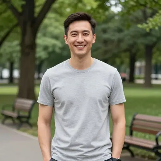 他是个好人，但得承认相貌很普通。