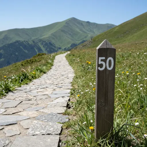 允许的徒步最大距离是50公里。