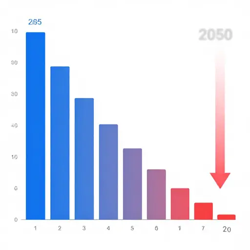 到本世纪中叶，劳动年龄人口预计将减少近20%。