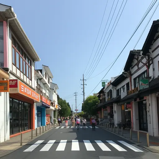 我们镇上有两个邮局。