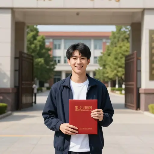 我听说你被梦校录取了。真为你高兴！