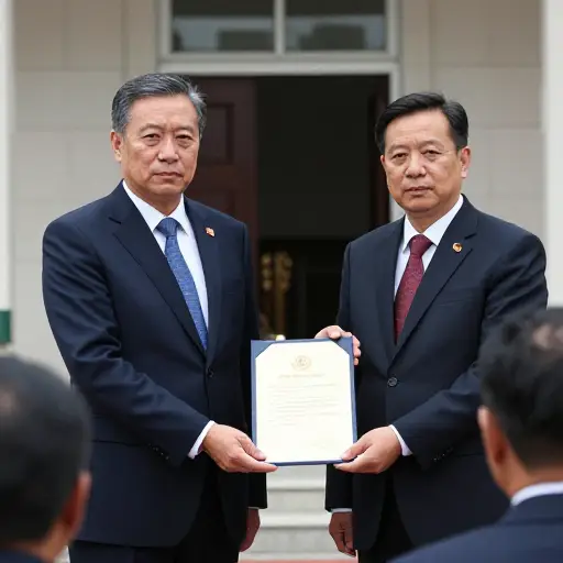 我们收到政府的保证，政策不会改变。