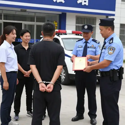 最后，我们把他们交给了警方，并得到了奖励。