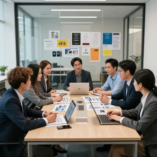 该公司计划下个月发起一场大型广告宣传活动。