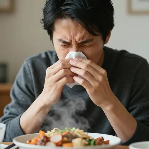 我最讨厌感冒的是闻不到味道。