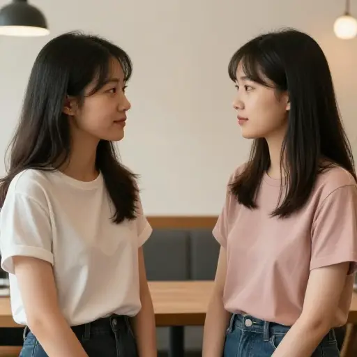 她们是姐妹，是吗？我知道她们的姓氏相同，但我从未联系起来。