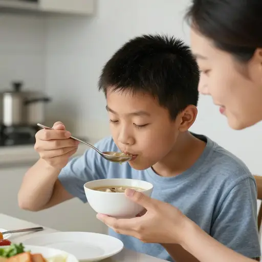 我能尝尝这汤吗？