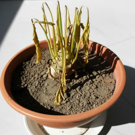 如果不及时浇水，这些植物很快就会蔫掉。
