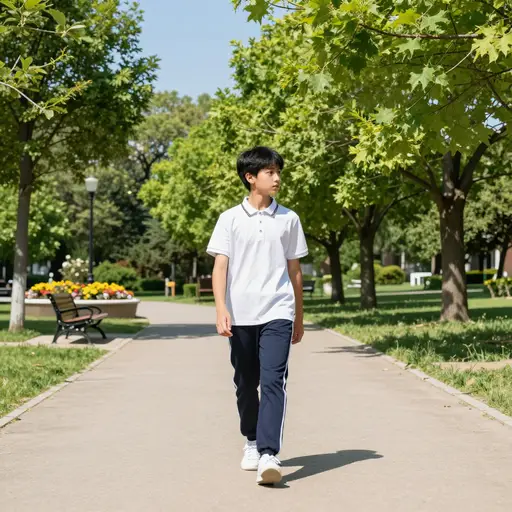 我经常去散步。