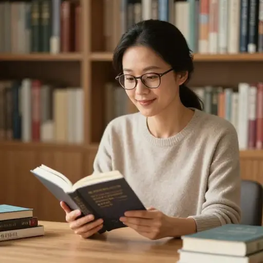 她一向理智，但对小说里那些迷人的反派角色却特别偏爱。