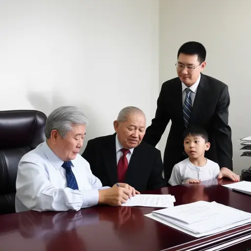 他设立了一个信托来为孙子管理教育基金。