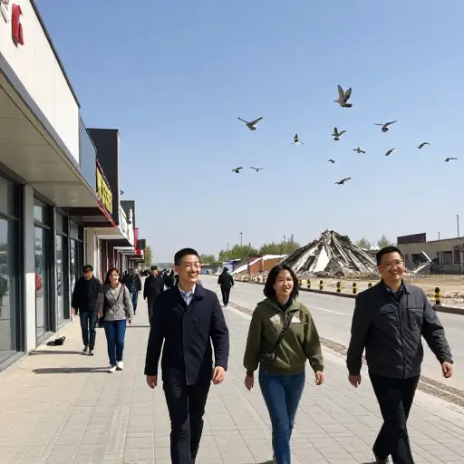战争结束了，生活已经开始恢复正常。