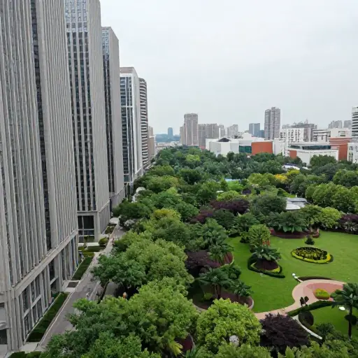 现代城市规划者试图在发展建设和保留绿地之间找到平衡。