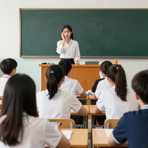 老师发现很难维持课堂秩序。