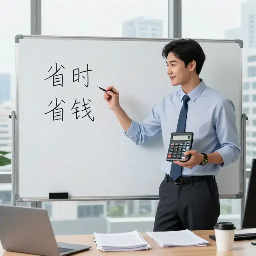 我认为这是个好主意，首先是因为它能节省时间，其次是因为它更便宜。