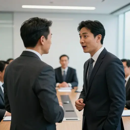 在会议期间，我很惊讶在这么多年后偶然遇到了他。