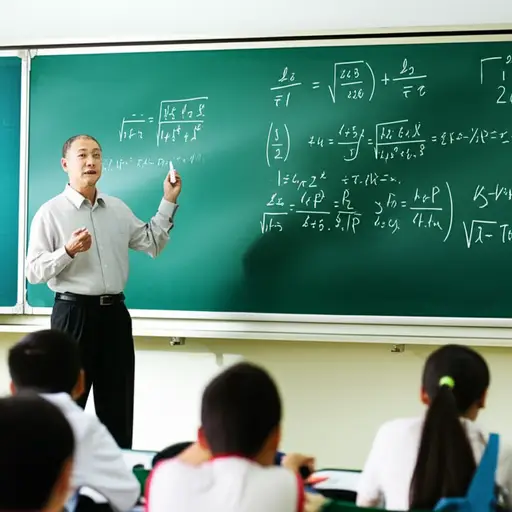 张先生是我们学校的数学老师。
