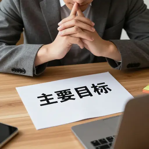 第一步是明确你的主要目标。