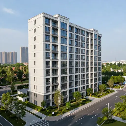 这座新公寓楼将为超过100个家庭提供住所。